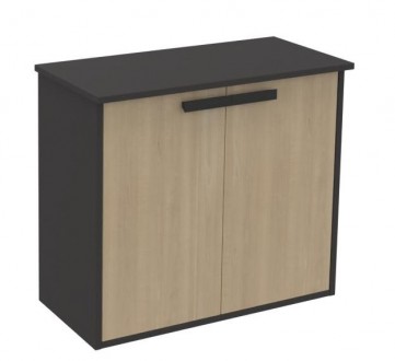 MEUBLE DE BUREAU 2 PORTES H730